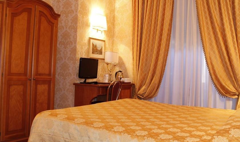 Habitación Individual Hotel Pace Helvezia Roma Habitación Individual Hotel Pace Helvezia Roma